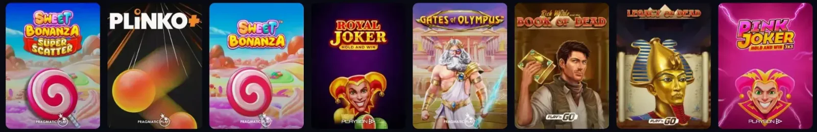 Megabet casinospellen en slots van verschillende aanbieders
